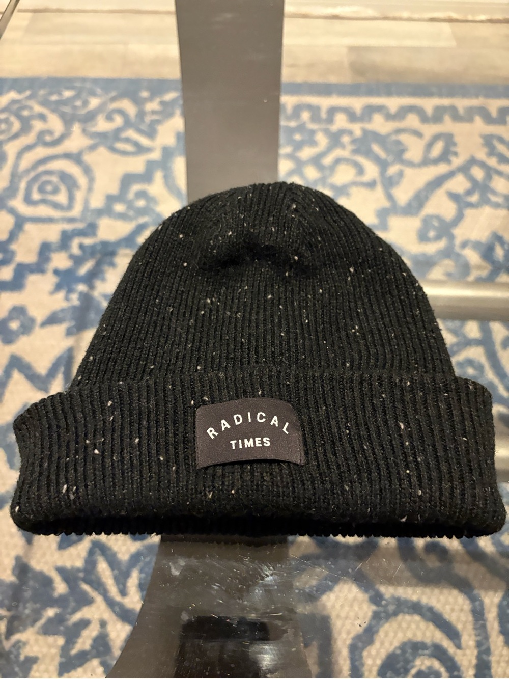 Radical times black beanie